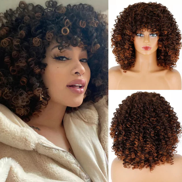 Organic Curly Wig - Volume