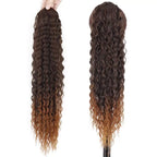 Organic Curly Ponytail - 65cm with Elastic