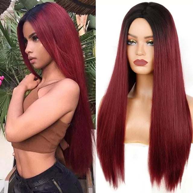 Straight Wig with Front Lace
