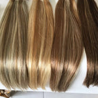 Natural Hair Weft for Weaving