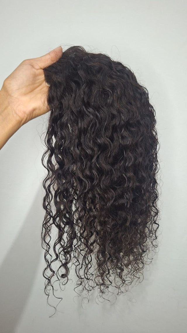 Human Hair Topper - Lace Base
