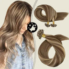 Keratin-Bonded Mega Hair