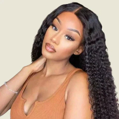 Curly Lace Wig - Natural Hair