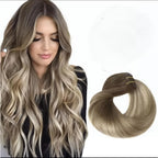 Natural Hair Weft for Weaving