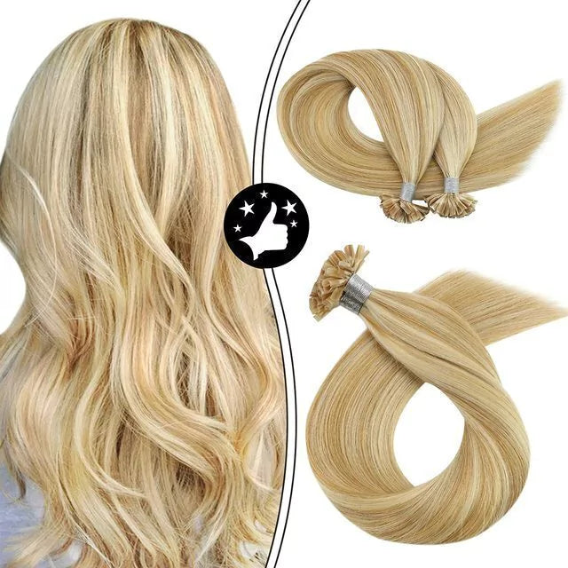 Keratin-Bonded Mega Hair