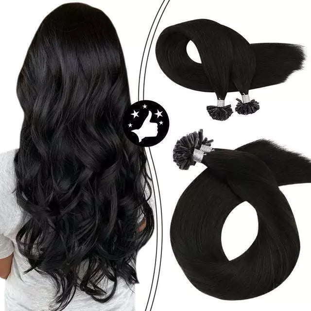 Keratin-Bonded Mega Hair