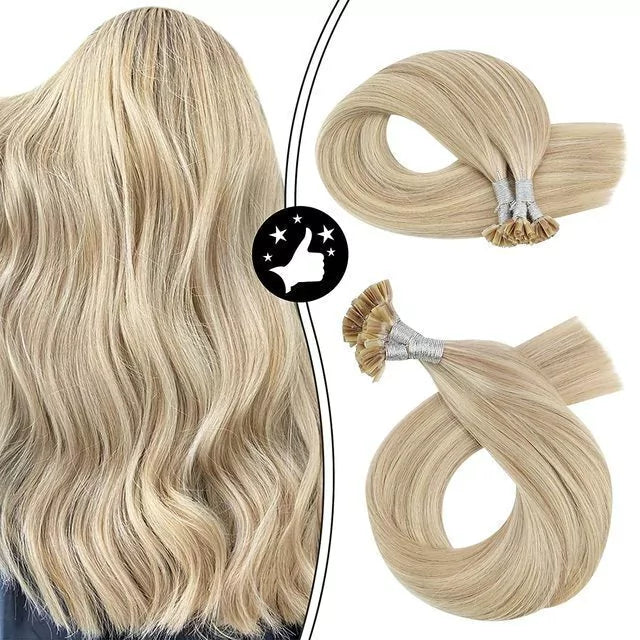 Keratin-Bonded Mega Hair