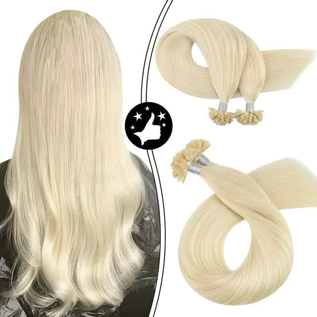 Keratin-Bonded Mega Hair