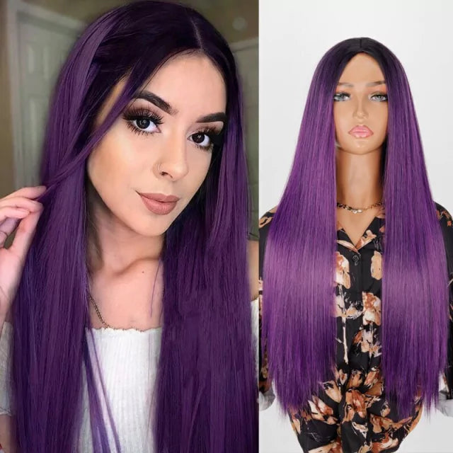 Straight Wig with Front Lace