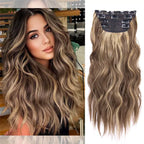 Organic Human Hair Weft Set - Snap Clip