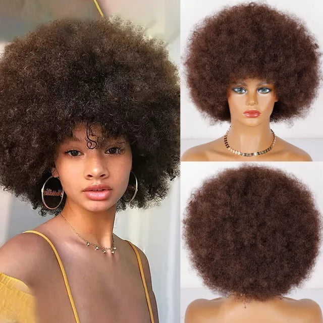 Black Power Wig