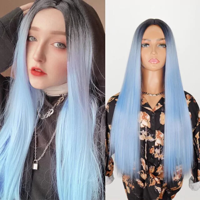 Straight Wig with Front Lace