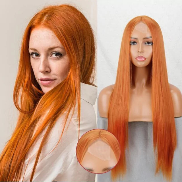Straight Wig with Front Lace