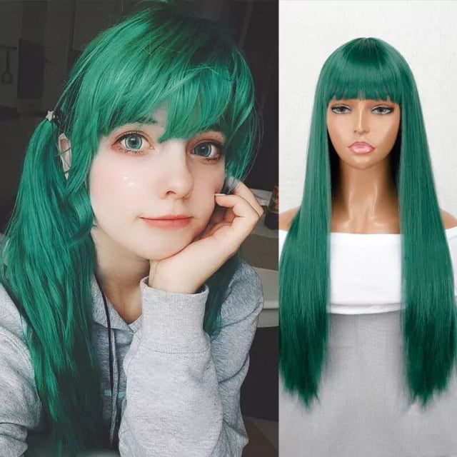Straight Wig with Front Lace