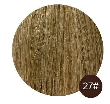 7-Piece Brazilian Natural Hair Weft Kit - Snap Clip
