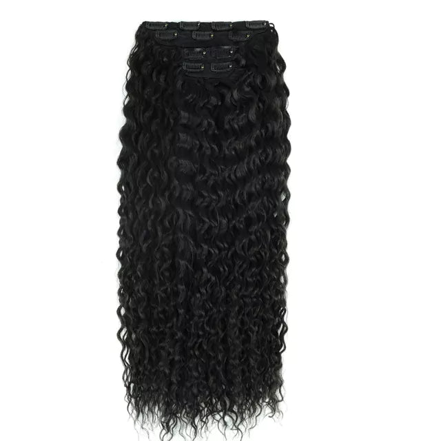 Curly Weft Kit - Bio Fiber Snap Clip