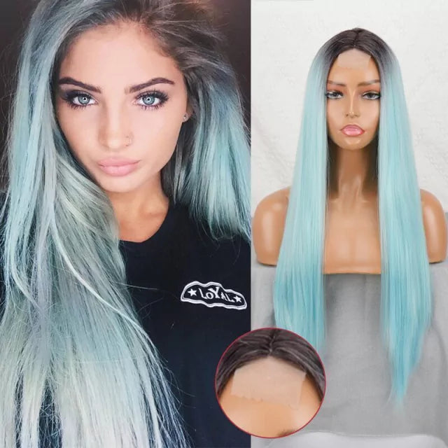Straight Wig with Front Lace