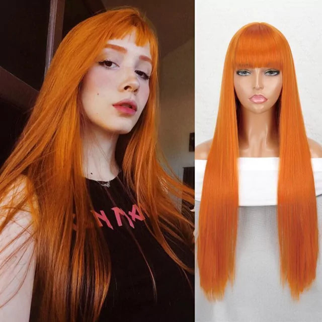 Straight Wig with Front Lace