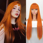 Straight Wig with Front Lace