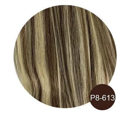7-Piece Brazilian Natural Hair Weft Kit - Snap Clip