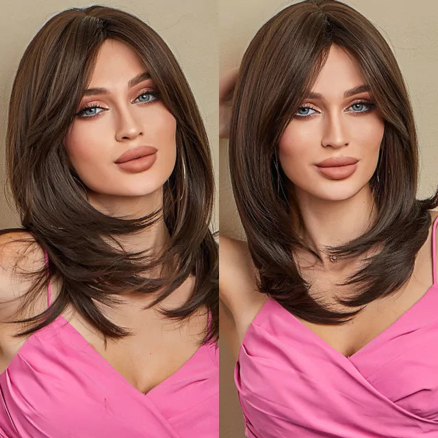 Medium-Length Wig
