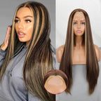Straight Wig with Front Lace