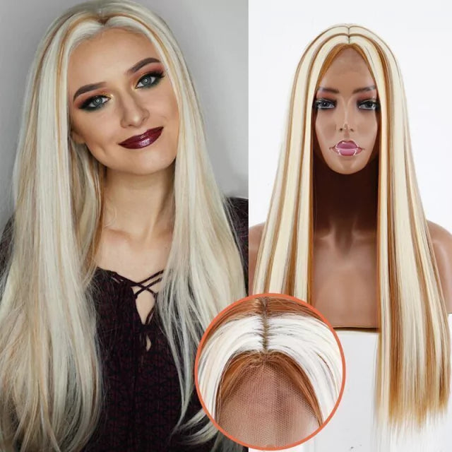 Straight Wig with Front Lace