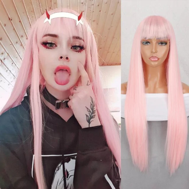 Straight Wig with Front Lace