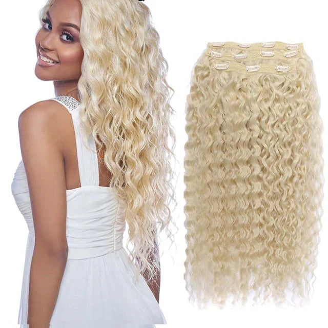 Curly Weft Kit - Bio Fiber Snap Clip