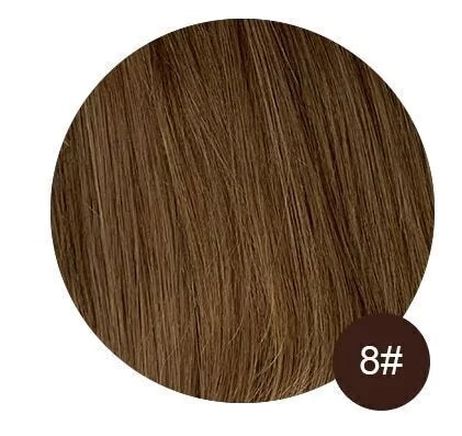 7-Piece Brazilian Natural Hair Weft Kit - Snap Clip