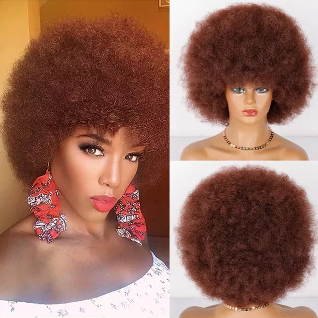 Black Power Wig