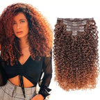 Curly Weft Kit - Bio Fiber Snap Clip