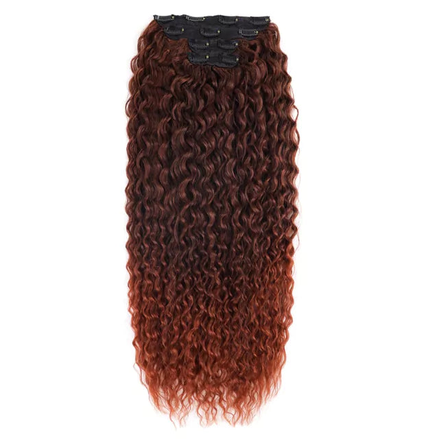 Curly Weft Kit - Bio Fiber Snap Clip