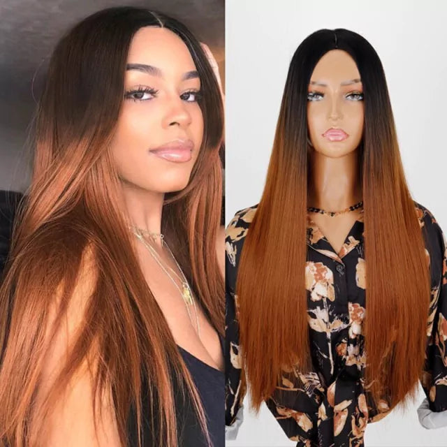 Straight Wig with Front Lace