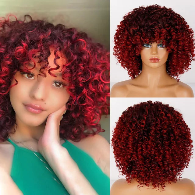 Organic Curly Wig - Volume