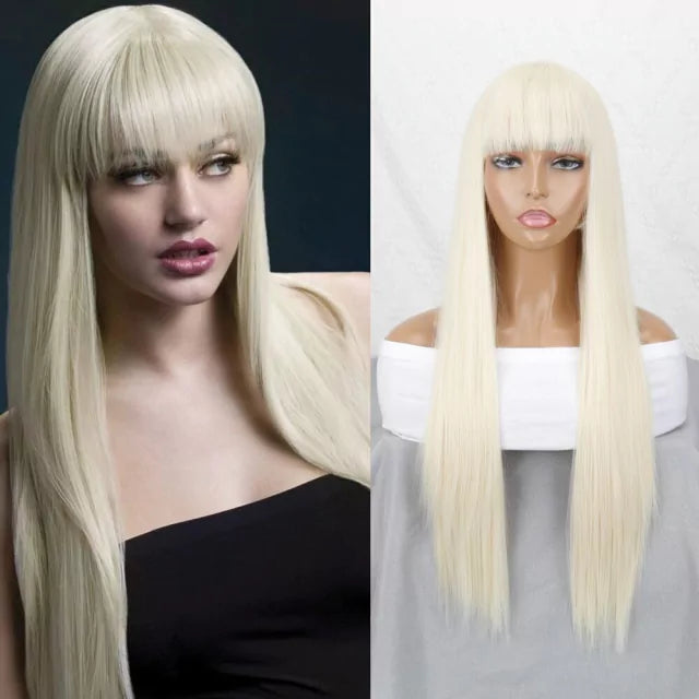 Straight Wig with Front Lace