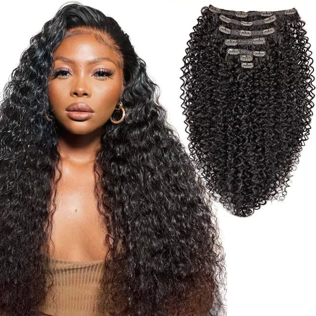 Curly Weft Kit - Bio Fiber Snap Clip