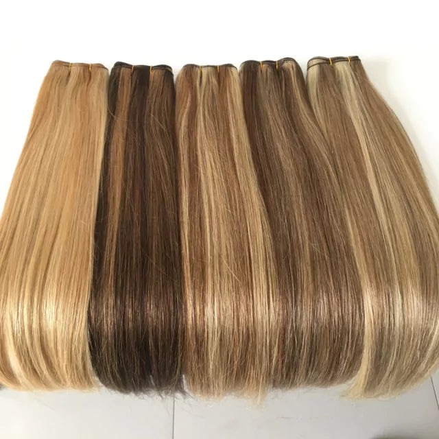 Natural Hair Weft for Weaving