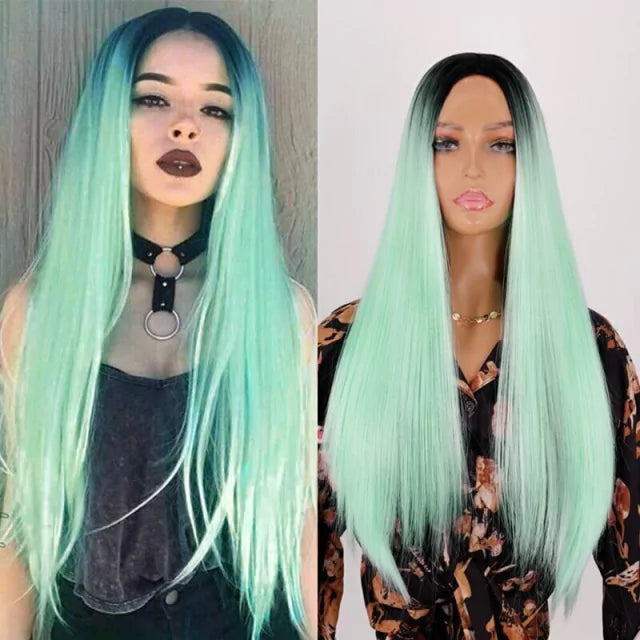 Straight Wig with Front Lace