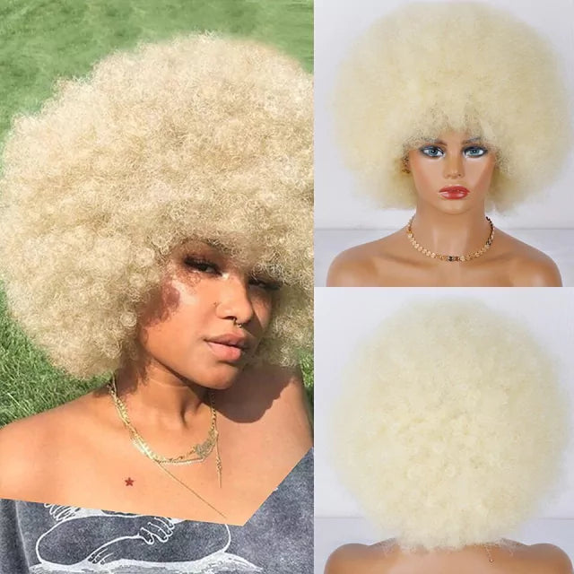 Black Power Wig