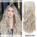 Organic Human Hair Weft Set - Snap Clip