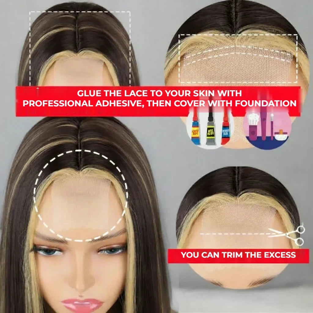 Straight Wig with Front Lace