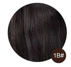 7-Piece Brazilian Natural Hair Weft Kit - Snap Clip