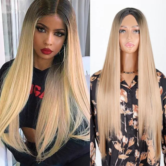 Straight Wig with Front Lace