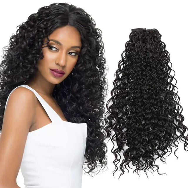 Curly Weft Kit - Bio Fiber Snap Clip