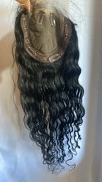 Human Hair Topper - Lace Base