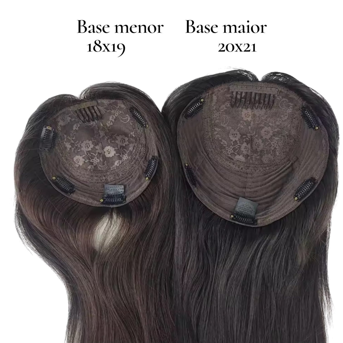 Silk Topper Wig - Natural Brazilian Hair