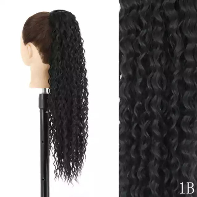 Organic Curly Ponytail - 65cm with Elastic