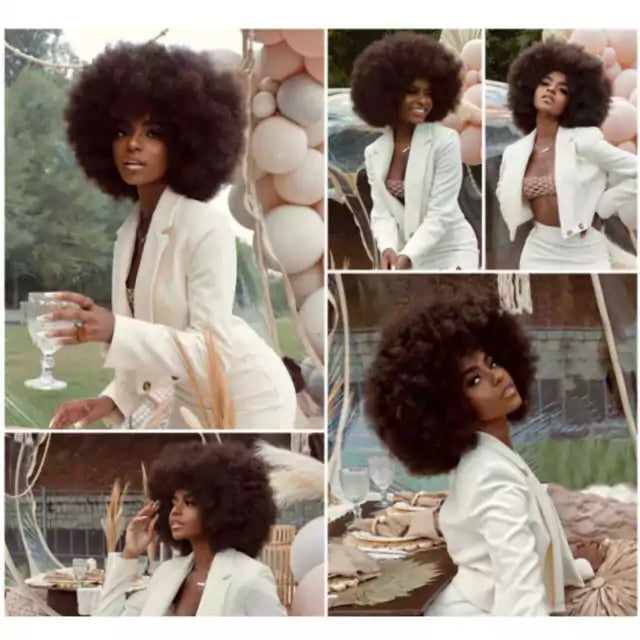 Organic Curly Wig - Volume