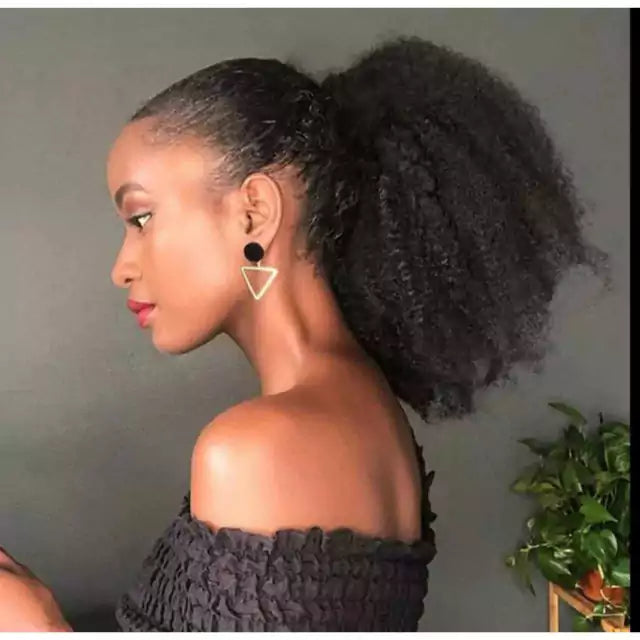 Natural Hair Ponytail